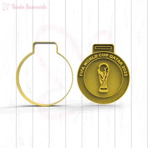 Medalla campeones del mundo Qatar