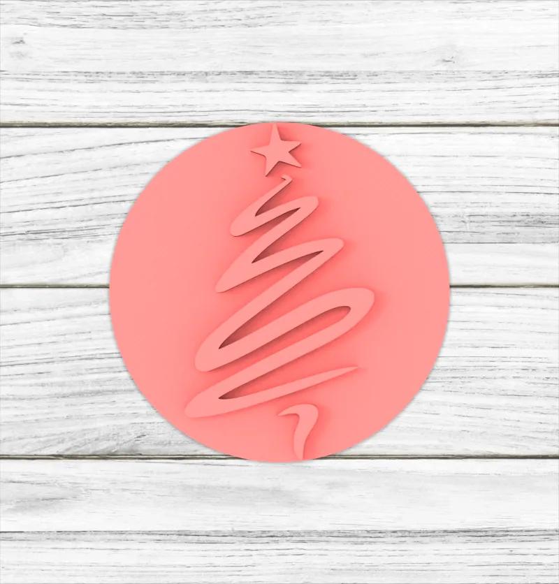 Sello/Stamp Pino Navidad