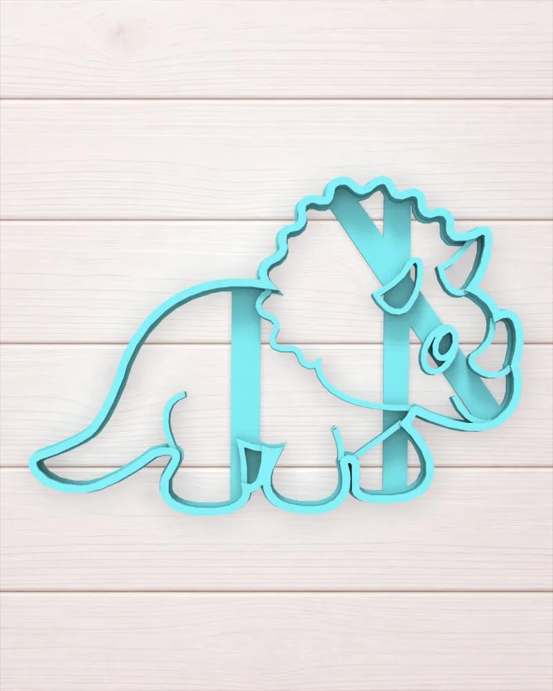 ANIMALES - DINOSAURIO TRICERATOPS